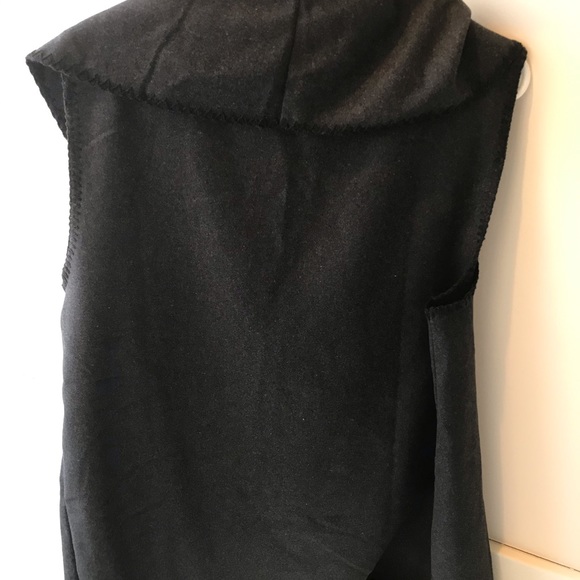 NWT Mud Pie Charcoal Vest - Picture 5 of 6